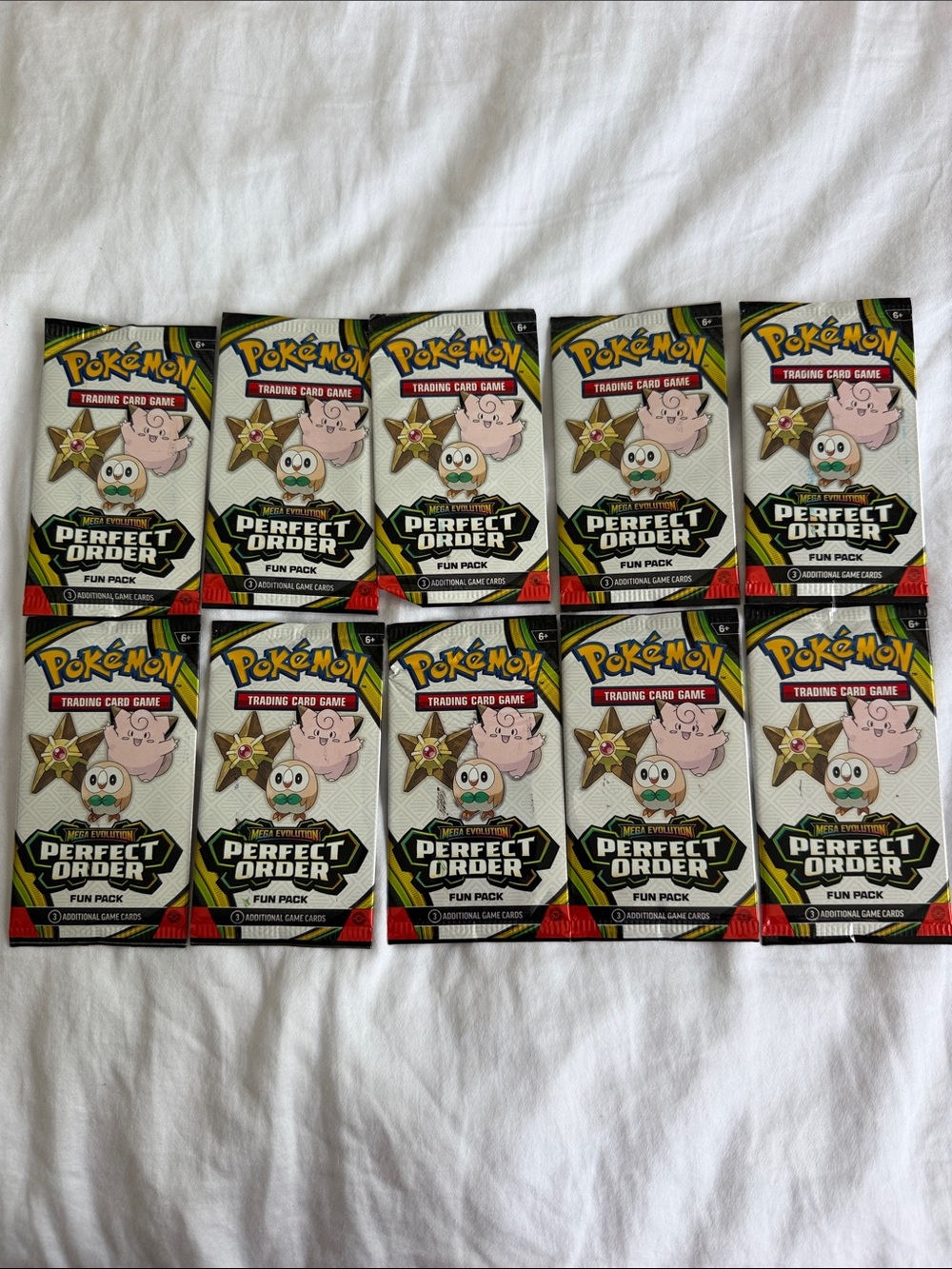 Pokémon TCG Perfect Order Fun Pack (Lot of 10)